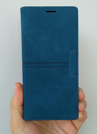 Чехол-книжка магнітний для samsung а30 2019 чохол книжка на самсунг а30(sm-a305) синій