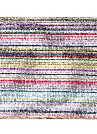 Килимок придверний вологопоглинаючий килимок з поліпропілену в коридор прямокутний 60*40 cm forkopt