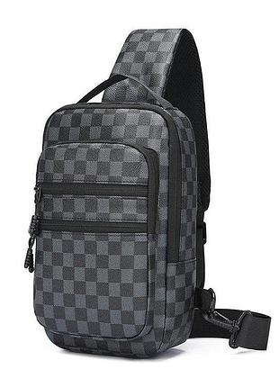 Барсетка сумка-слінг на груди для через плече багатофункціональний дозвілля гуртом