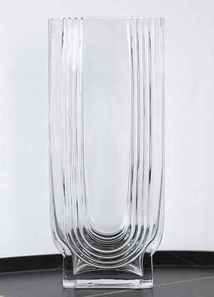 Ваза "грань", 29,5 см elisey