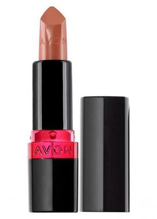 Увлажняющая кремовая губная помада avon "ультра", универсальный нюд/universal nude, 3,6г