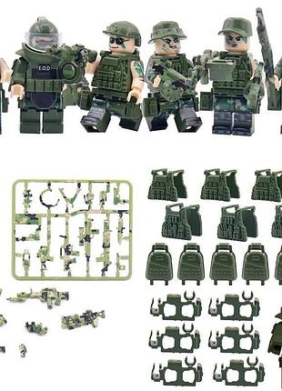Фигурки человечки военные полиция украинский спецназ солдатики