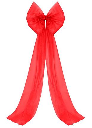 Бант на декоративный 80х200 см большой фатин фатиновый