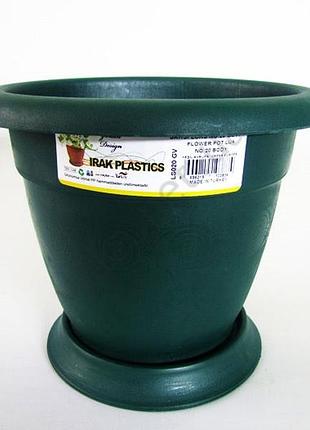 Кашпо irak ls-020 2,25 л., d 20cm, h 16cm forkopt