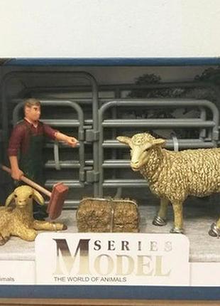 Ігровий набір "тварини для ферми" series model (q9899-x11)