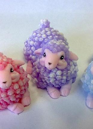 Сувенирное мыло ручной работы овечка