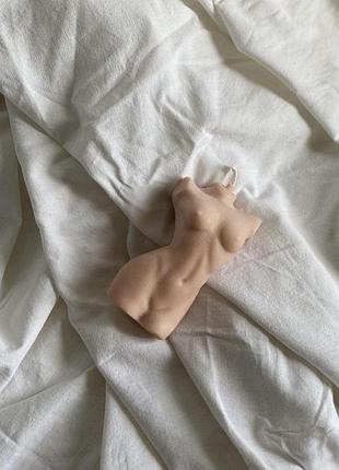 Соєва свічка venus з ефірними аромамаслами 6х10см fresh & amber