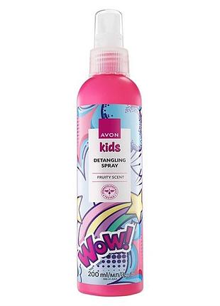Дитячий спрей для полегшення розчісування волосся з фруктовим ароматом avon