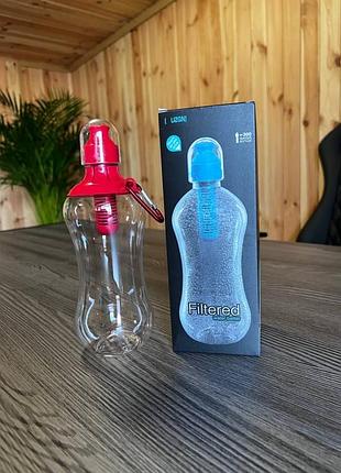 Бутылка для питьевой воды с фильтром 550 мл bottle