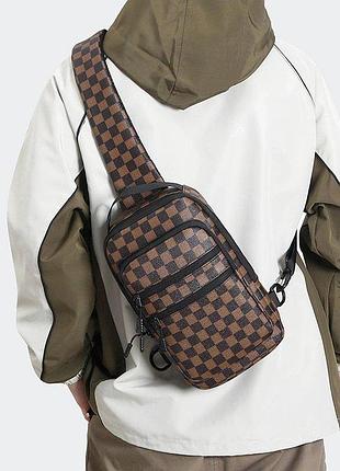Барсетка сумка-слінг на груди для плече багатофункціональне дозвілля гуртом