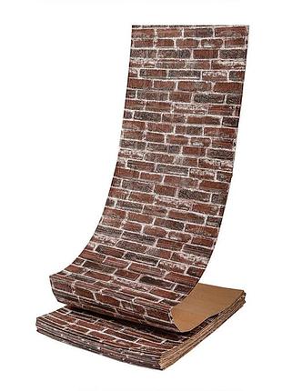 Самоклеющаяся 3d панель 19600x700x3мм красный екатеринославский кирпич sw-00001333