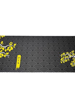 Ігрова поверхня vhg ly-4, 90x40см xl, yellow