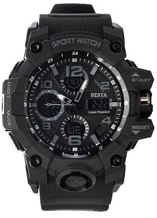 Мужские водостойкие тактические часы besta power