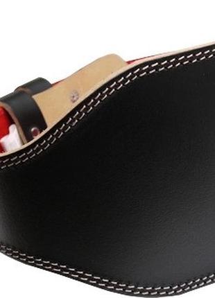 Пояс для тяжелой атлетики power system ps-3030, кожаный, черный, размер xl (талия 85-111 см)