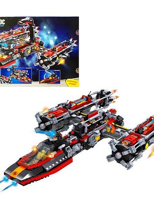 Конструктор космос "космический корабль" 1758 детали ausini toys 25114