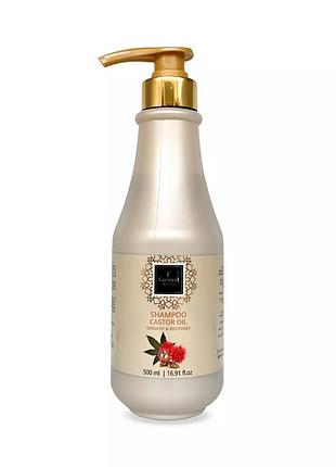 Шампунь famirel с касторовым маслом, активный рост и восстановление castor, 500 мл фамирель кастор