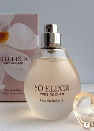 Парфумована вода so elixir yves rocher eau de toilette 30 мл