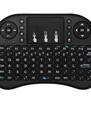 Беспроводная мини-клавиатура usb 2.4g и bluetooth 5.0 с тачпадом для android tv box и пк