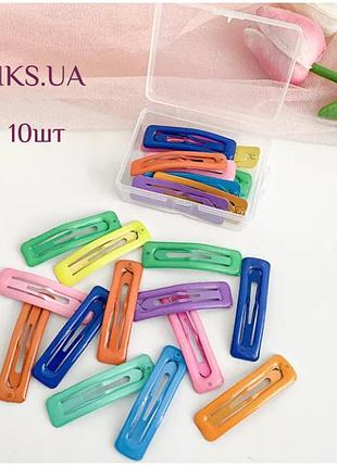 Заколки для волосся клік - клак або тік - так 10 штук
