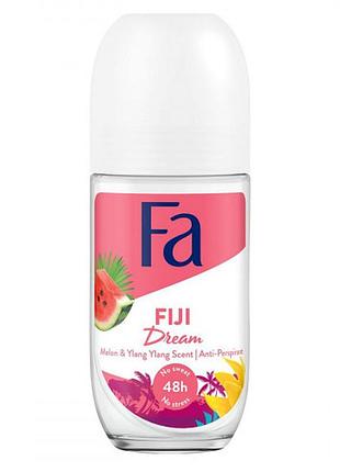 Дезодорант роликовый fa ритмы островов fiji dream аромат арбуза и иланг-иланга 50 мл (4015100209082)