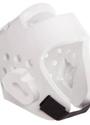 Шлем для тхэквондо sp-sport bo-2018 wtf s-xl белый, l