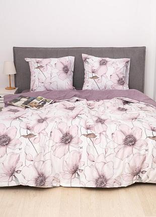 Постельное белье цветочные мечты, ранфорс, полуторный комплект