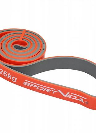 Эспандер-петля (резина для фитнеса и спорта) sportvida power band 28 мм 17-26 кг sv-hk0210