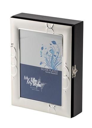 Ключница "волны", с мягким бархатом внутри (17*22 см, ф - 13*18 см) elisey