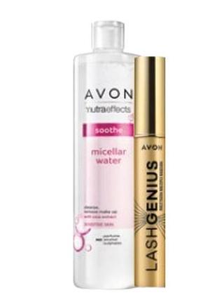 Набір: туш+міцелярна вода