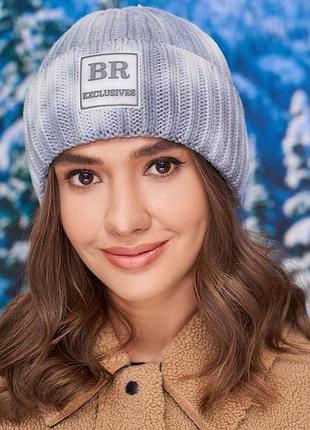 Шапка «канзас тай-дай» (4732-1) сірий