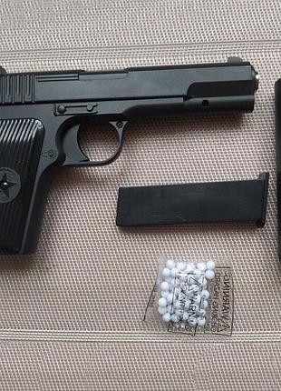 Страйкбольный пистолет galaxy g.33a tt с глушителем