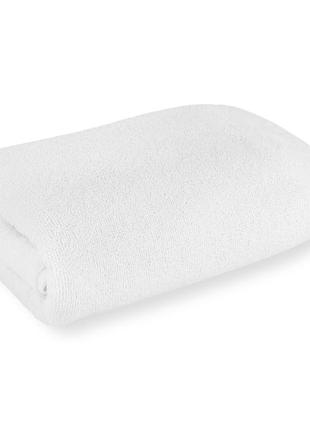 Рушник махровий 500г/м2 70х140см білий 20/2