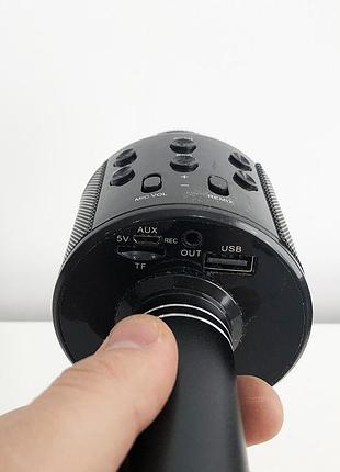 Микрофон ws-858 wster black. цвет: черный hy-10