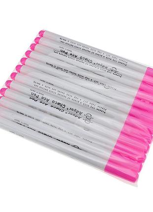 Маркер для ткани adger chako ace pen исчезающий, маркер для портного розовый (5945)