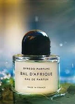 Byredo parfums bal d'afrique парфюмированная вода