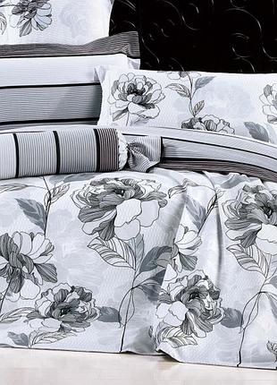 Постельное белье интрига, ранфорс, евро размер