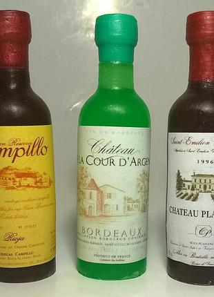 Сувенирное мыло ручной работы бутылка вина