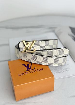Брендовый ремень девушке луи витон широкий для женщины louis vuitton женский кожаный с металлической пряжкой