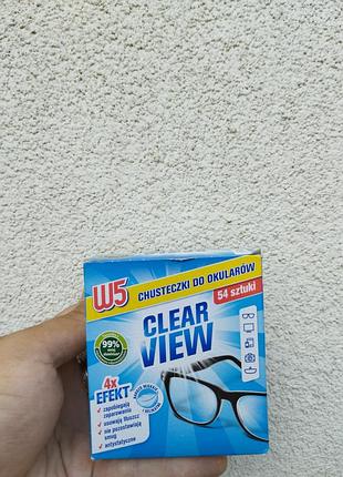 Вологі одноразові серветки w5 для протирання окулярів, лінз, оптики, екранів смартфонів, телевізорів 52 шт