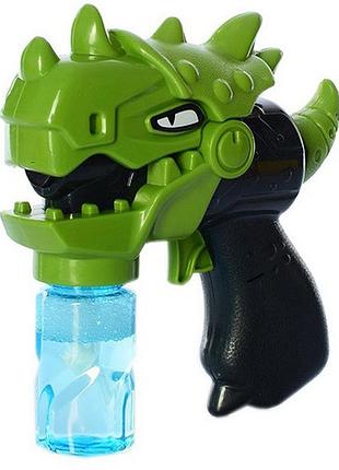 Генератор мильних бульбашок динозавр на батарейках