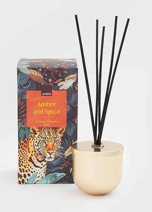 Аромодифузор «бурштин і прянощі» avon, 60 мл