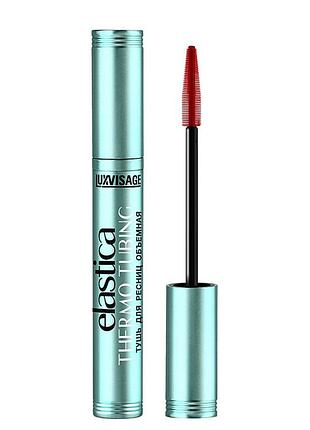 Объемная тушь для ресниц luxvisage elastica thermo tubing 9 мл