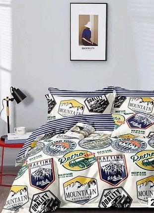 Постельное белье приключения, ранфорс, подростковый комплект