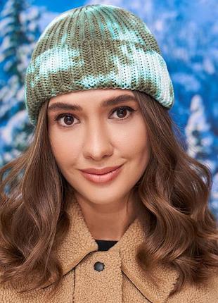 Шапка «гарри тай-дай» (4744-1) хаки