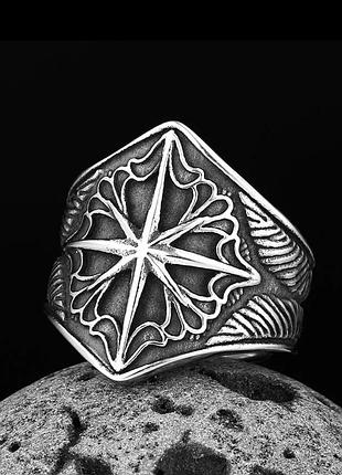 17 мм кольцо компас викингов нержавеющая сталь женское мужское