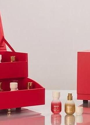 Подарочный набор миниатюрных духов deliplus для нее 12 флаконов по 15 мл