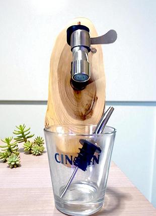 Наливатор алкоголя деревянный - стильный подарок
