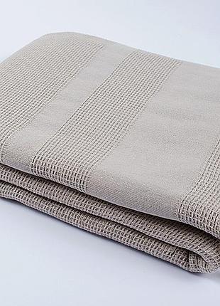 Плед-накидка 140х170см stone кофе barine