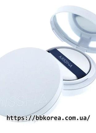 Увлажняющий кушон missha magic cushion moist up spf50+/pa+++ корейський кушон від фірми міша 23