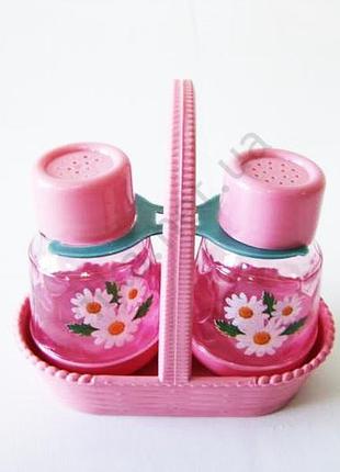 Набор для специй из 2-х пластмассовые в корзине variomarket